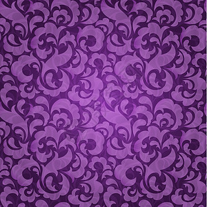 抽象的无缝墙纸织物插图地毯纺织品曲线艺术黑色紫色装饰古董图片