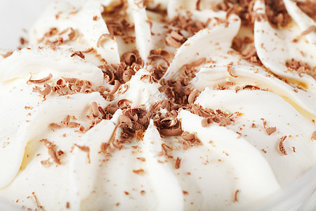 冰淇淋白色服务甜点宏观奶油食物剃须产品香草奶油状图片