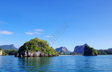 泰国的地貌景观海洋娱乐情调天空晴天支撑海景旅游异国热带图片