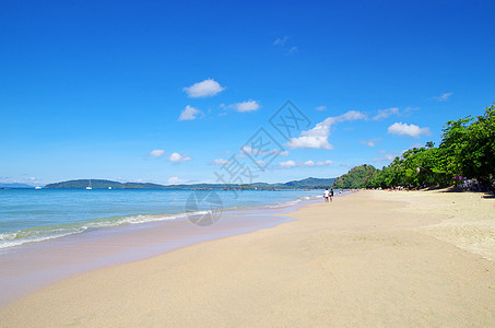 热带海洋海浪假期放松晴天天空阳光旅行冲浪海景支撑图片