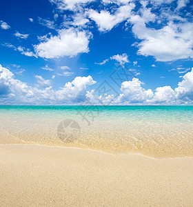 海 海假期阳光支撑海洋旅行蓝色热带晴天海岸放松图片