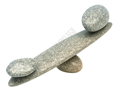 平衡 以石块标出的稳定尺度图片