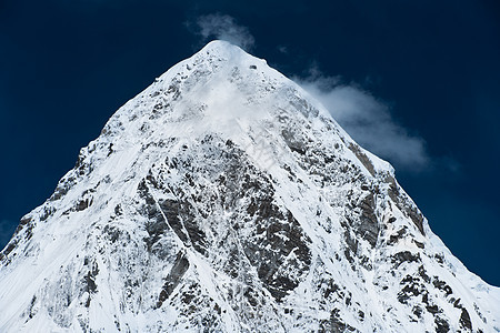 喜马拉雅山的普莫里峰图片