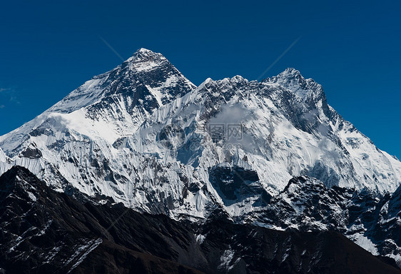 珠峰 Nuptse峰和Lhotse峰 世界顶峰图片