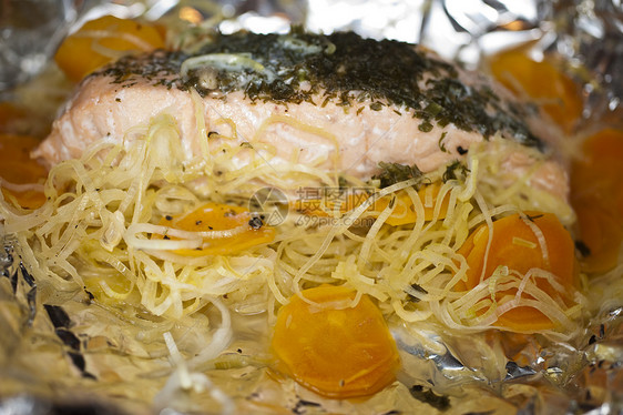 鲑鱼烹饪韭葱营养食物水果蔬菜厨房橙子萝卜市场图片