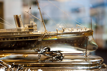 船舶模型材料船长海洋金属导航水手微光船体船模船运图片