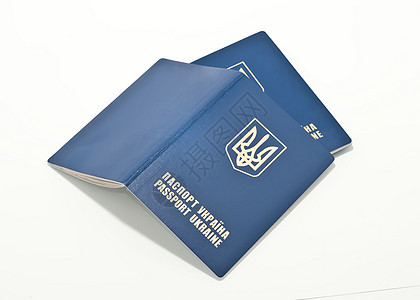 乌克兰国际护照国籍身份国家签证蓝色旅游旅行海关文档外国图片