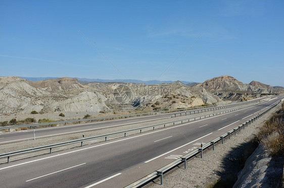 沙漠高速公路乡村砂岩小路爬坡沥青路线风景水平干旱旅行图片