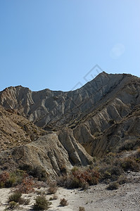 塔伯纳斯沙漠干旱小路爬坡砂岩地形风景乡村图片