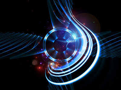 轻轨技术运动径向圆圈环形墙纸蓝色作品踪迹漩涡速度图片