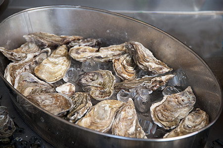 牡蛎生蚝营养海洋食物海鲜图片