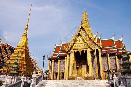 泰国曼谷大宫旅行宗教奢华恶魔避难所寺庙精神金子异国佛教徒图片