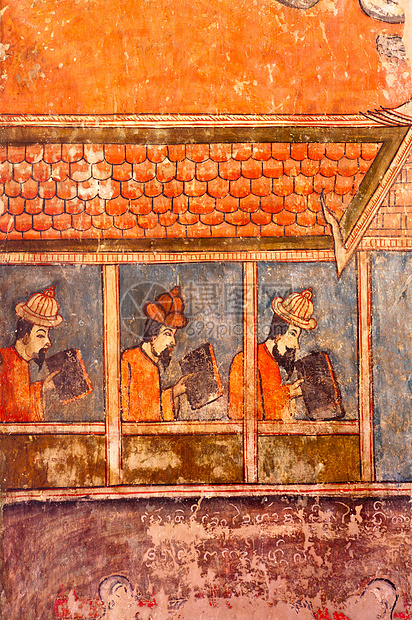 古佛寺庙壁画旅行文化艺术图片