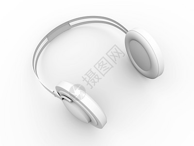 耳听器喇叭白色技术配件电子产品耳机手机娱乐体积打碟机图片