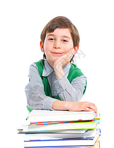 教育  有书的有趣的男孩家庭作业图书幸福快乐青春期知识蓝色男生课堂孩子图片