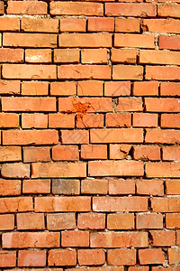 旧砖块建筑石头水泥长方形场景框架风化红色棕色房子图片