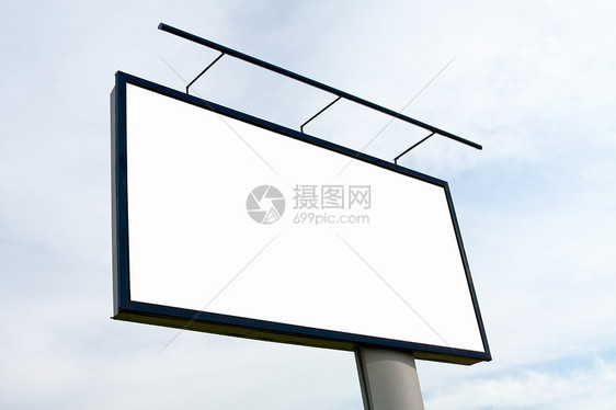 空白的广告牌展示公司路标促销市场木板大板帆布广告营销图片