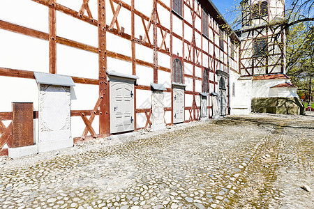 波兰西里西亚贾沃尔的木制教堂结构世界遗产建筑位置建筑学木结构景点教会旅行历史性图片