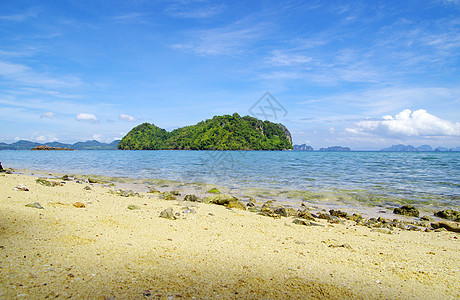 泰国的地貌景观悬崖旅游地平线支撑海景娱乐蓝色风景沿海海浪图片
