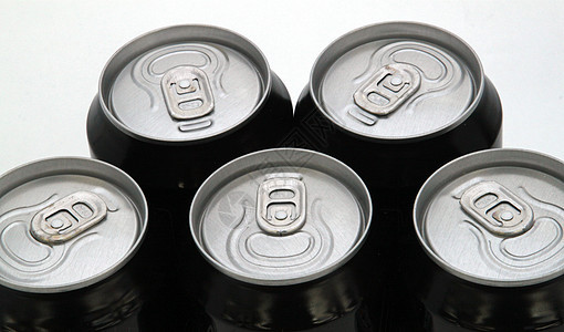 饮料罐顶部饮料罐罐装金属罐头回收标签液体戒指圆形啤酒背景图片
