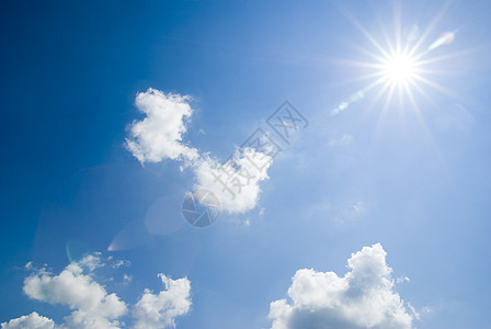 蓝蓝天空云景沉淀天蓝色阴霾阳光天气季节积雨气候蓝色图片