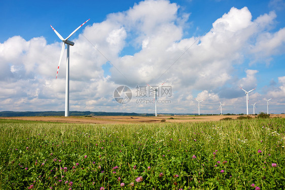 风风车技术天空农场发电机风车环境旋转气候活力燃料图片