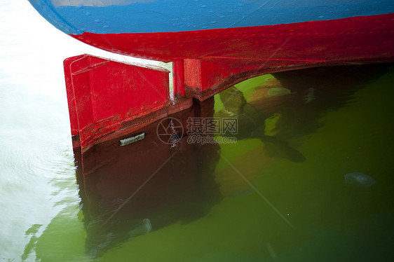 船舶海洋蓝色钓鱼螺旋桨海事港口航程航海渔船船运图片