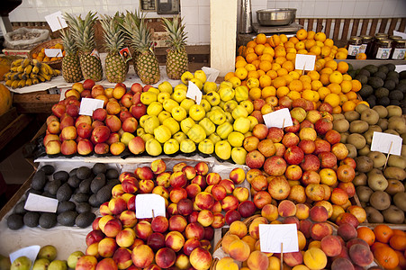 市场大厅红色水果橙子食物蔬菜营养生产果味烹饪园艺图片