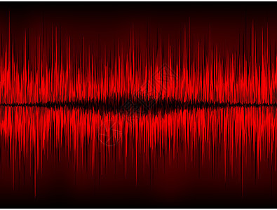 摘要波形矢矢量背景 EPS 8海浪冲动互联网烧伤电子均衡器频率扬声器振动技术图片