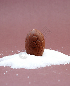 巧克力球白色食物小吃饮食宏观可可美食糖果甜点牛奶图片