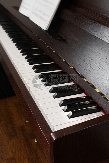 钢琴键盘娱乐笔记黑色旋律乐器乌木器官象牙白色韵律图片