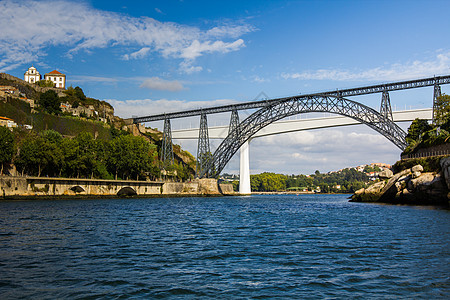 金属和梁桥 葡萄牙波尔图 里河旅行世界遗产游客旅游建筑外观景观遗产景点主场图片