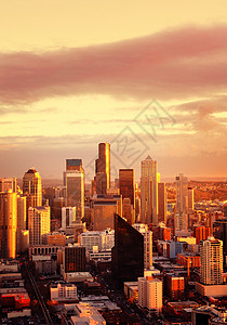 金金城风暴建筑物气氛商业天空城市摩天大楼旅游太阳橙子图片
