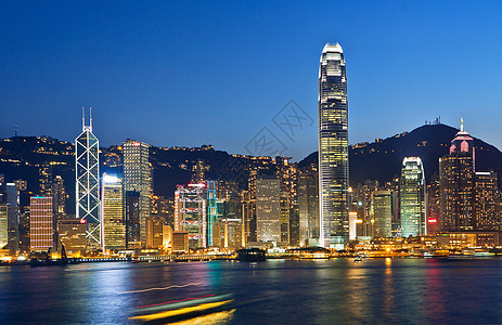 香港现代城市商业旅行海岸文化蓝色建筑中心晴天景观星星图片