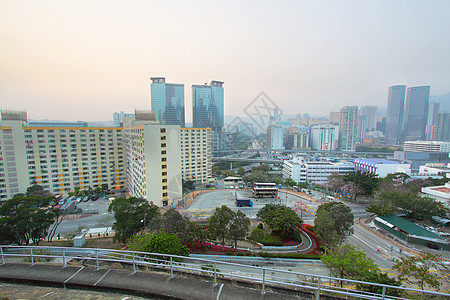 市区市中心夜 香港市中心建筑建筑学天线广告牌运输风暴城市夜生活住宅图片