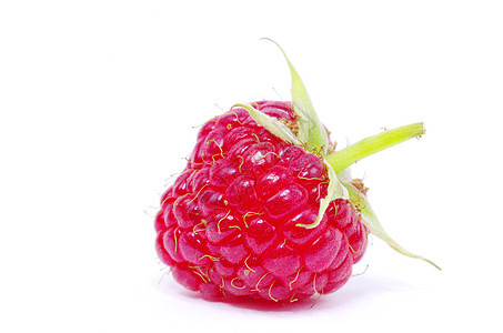 树莓草莓覆盆子活力果味食物绿色宏观白色叶子水果饮食图片