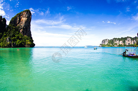 底西兰海支撑太阳旅行海景热带悬崖假期海洋岩石海浪图片