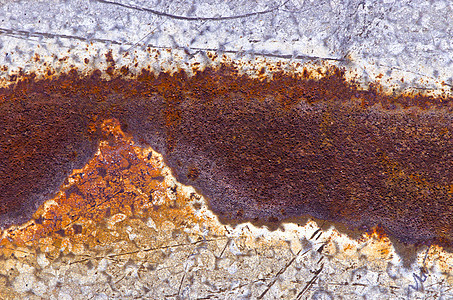生锈金属锡背景棕色回收风化氧化腐蚀图片