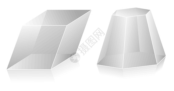 3D 形状几何学戒指三角形珠宝空中飞人宝石水晶面体立方体力量图片