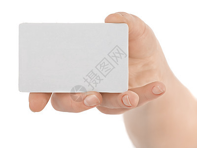 持有信用卡女性手持推介会标语男人信用卡片人士销售量展示营销文档图片