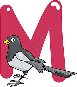 M为磁石底漆动物游戏拼写字母语言孩子们公司学习学校图片