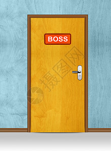 老板签名商品木板房子网关建筑安全装饰橡木大厅正方形图片