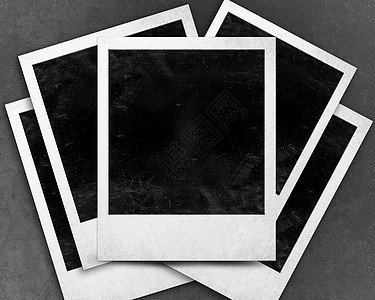 即时照片创造力摄影打印框架白色黑色古董艺术专辑阴影图片