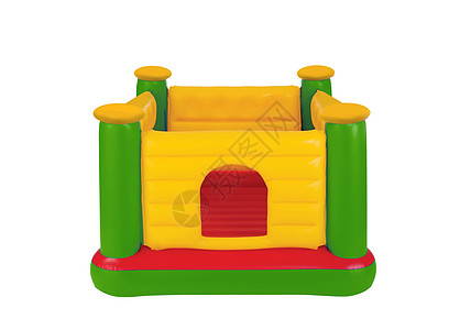 儿童充气城堡跳跃游戏场图片