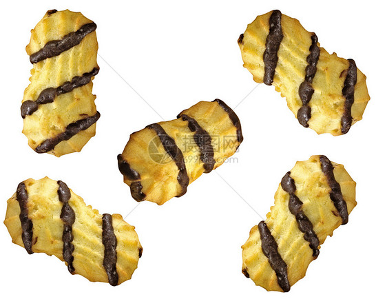 巧克力覆盖的饼干馅饼甜点糕点可可白色美食产品食物糖果蛋糕图片