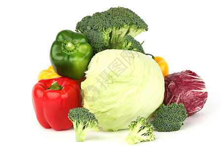 蔬菜堆辣椒萝卜食物饮食菜花早餐韭葱黄瓜沙拉农作物图片