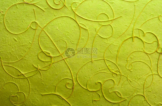 绿色浅绿木莓纸 配有直线木纸浆床单手工艺术墙纸棕色紧缩笔记叶子纤维植物图片