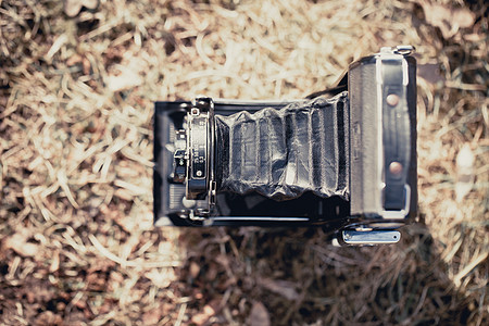 折叠相机快门照片怀旧摄影技术电影背景图片