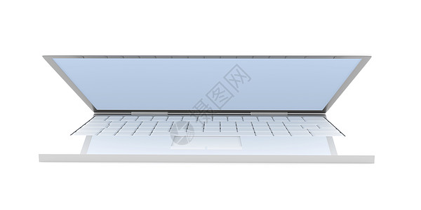 膝上型技术机动性电脑硬件屏幕键盘白色笔记本监视器薄膜背景图片