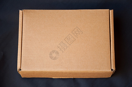 空白棕色盒子图片